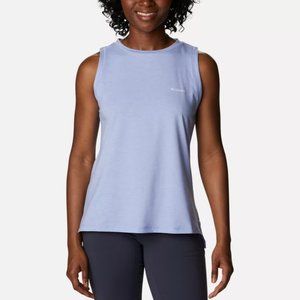 NWT Periwinkle Columbia Women's Sun Trek Tank (UPF 50) in Size Extra Small (XS)